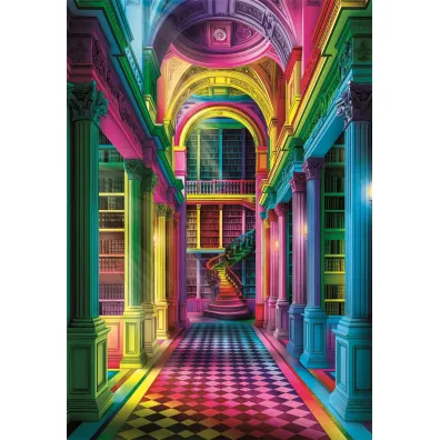 Puzzle 1000 el. Compact Colorboom Athenaeum Clementoni