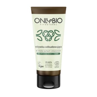 OnlyBio Fitosterol odżywka odbudowująca do włosów suchych i zniszczonych z olejem z sezamu 200 ml