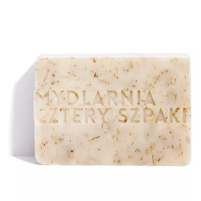 Mydlarnia 4 Szpaki Mydo w kostce len i rumianek 110 g