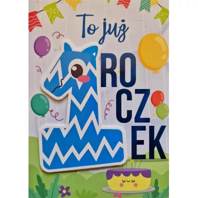 Yeku Karnet Roczek ch�opiec
