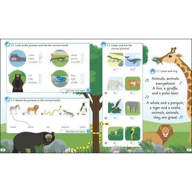English for Everyone Junior. Beginner's Course. Look, Listen and Learn wer. angielska