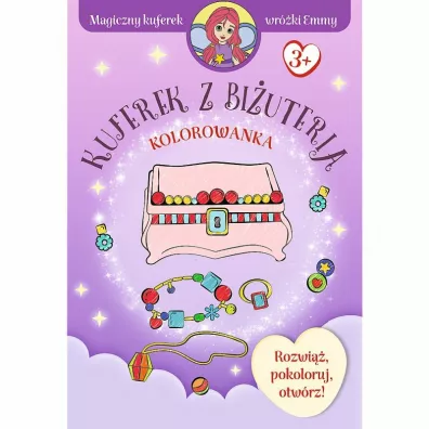 Ksi��eczka edukacyjna A4 Kuferek z bi�uteri�