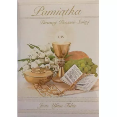 Panorama Ksi��eczka brokat A5 Komunia wz�r nr 016