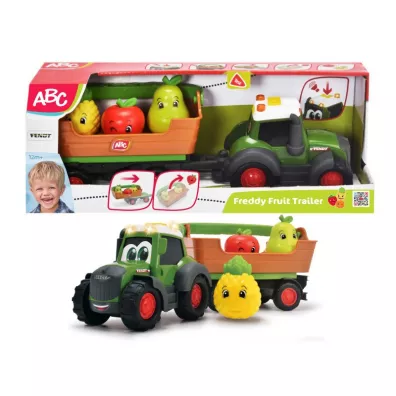 ABC Owocowy traktor z przyczep� 30cm Simba