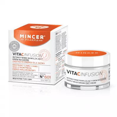Mincer Pharma Vita C Infusion intensywnie nawil�aj�cy krem na dzie� No.601 50 ml