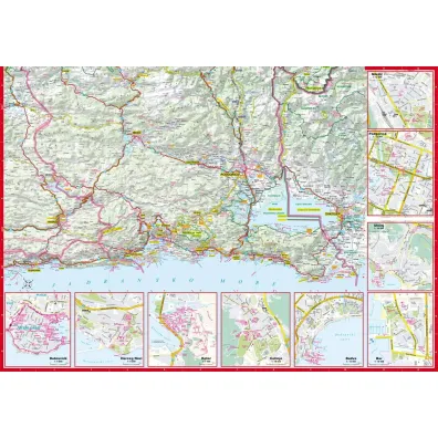 Czarnog�ra mapa samochodowo turystyczna 1:275 000 laminat 2024
