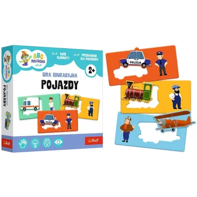 Gra pojazdy abc malucha 02907 Trefl