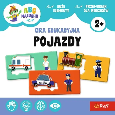 Gra pojazdy abc malucha 02907 Trefl