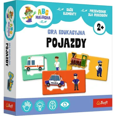 Gra pojazdy abc malucha 02907 Trefl