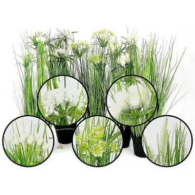 Adar Trawa w doniczce 58cm MIX