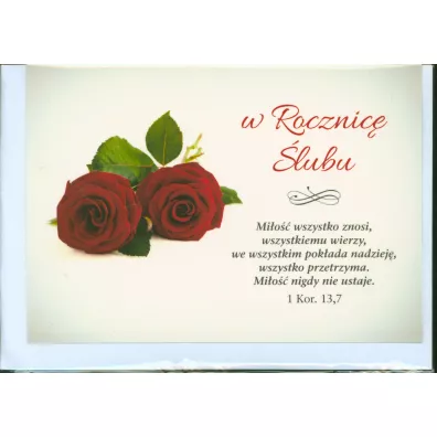 Kartka W Rocznic� �lubu. Mi�o�� wszystko znosi - Edyta Bogulak