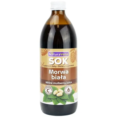 NaturaVena Sok z morwy bia�ej 500 ml
