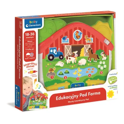 Edukacyjny Pad Farma Clementoni