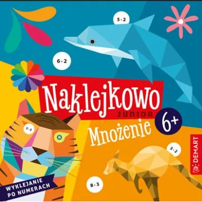Naklejkowo Junior 6+ Mnoenie - Anna Borchard