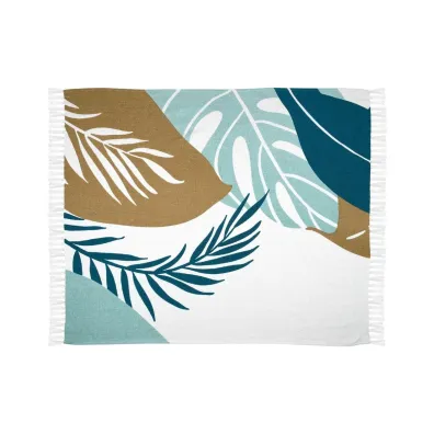 Koc Aloha 125x150 cm wzr licie frdzle