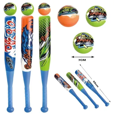 Zestaw do gry w Baseball Kij + pi�ka Madej