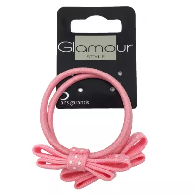 Glamour Gumki do wosw z kokard 2 szt.