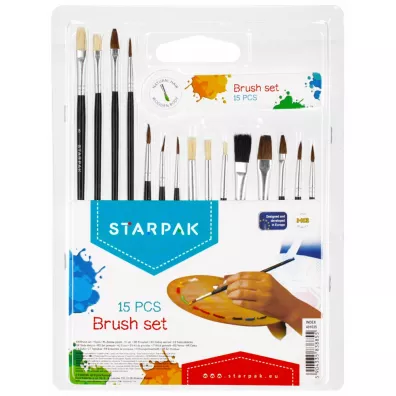 Starpak P�dzle szkolne etui 491035 15 szt.