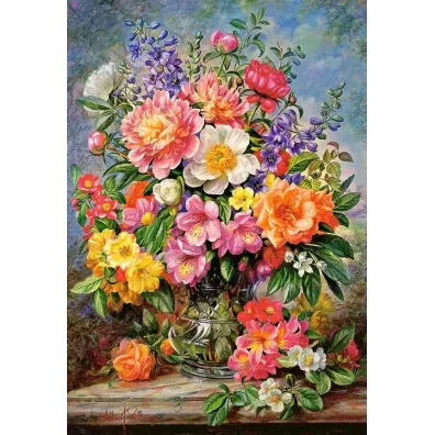 Puzzle 1000 el. June Flowers in Radiance Castorland