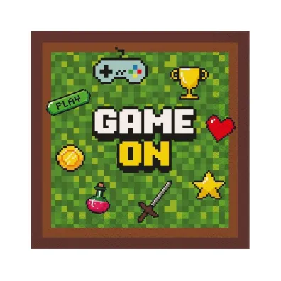 Godan Serwetki pa[oerowe Game On 33x33cm 20 szt