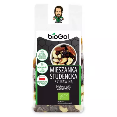 Biogol Mieszanka studencka z �urawin� 150 g Bio