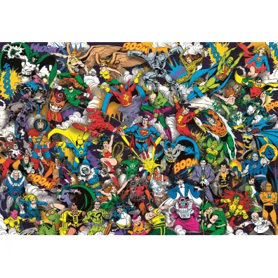 Puzzle 1000 el. Compact Dc Comics Justice League Clementoni