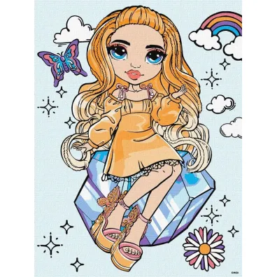 Malowanie po numerach - Rainbow High Poppy Rowan Ideyka
