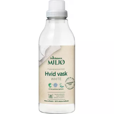 Gron Balance P�yn do prania bia�ych ubra� 900 ml