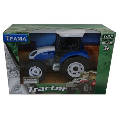 Traktor 1:32 ver.1 niebieski TEAMA