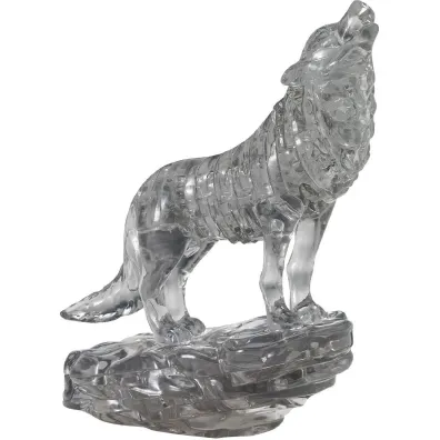 Crystal Puzzle - Wilk (czarny) Bard Centrum Gier