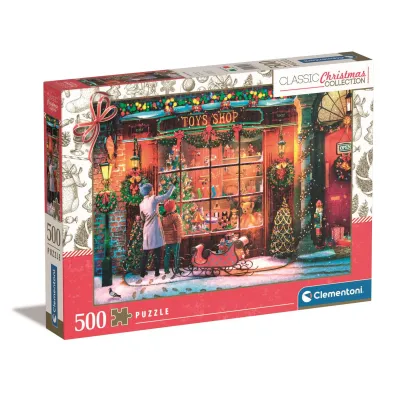 Puzzle 500 el. Classic Christmas Collection Clementoni