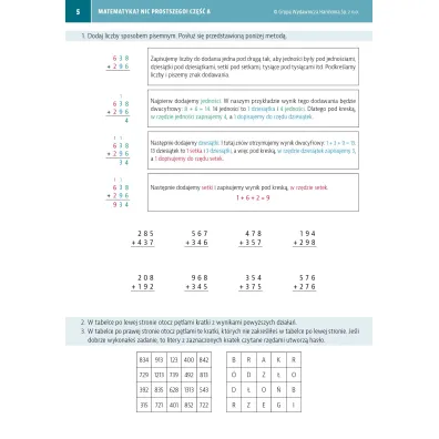 Matematyka? Nic prostszego! Cz�� A �wiczenia korekcyjno-kompensacyjne dla uczni�w z trudno�ciami w nauce matematyki
