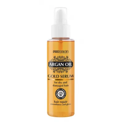 Chantal Prosalon Argan Oil Hair Repair Gold Serum For Dry & Damaged Hair serum do w�os�w z olejkiem arganowym 100 ml