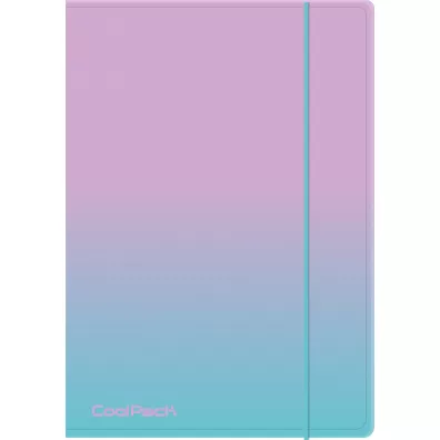 Teczka na gumk A4 Coolpack Gradient Blueberry