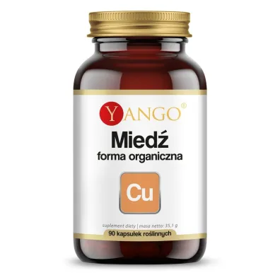 Yango Mied� organiczna Cu Suplement diety 90 kaps.