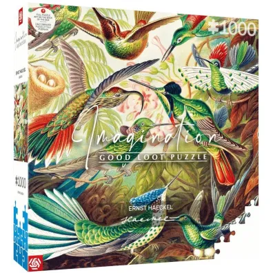 Puzzle 1000 el. Imagination Ernst Haeckel - Kolibry Good Loot