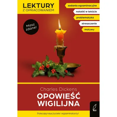Opowie�� wigilijna. Lektury z opracowaniem - Charles Dickens, Irena Zarzycka