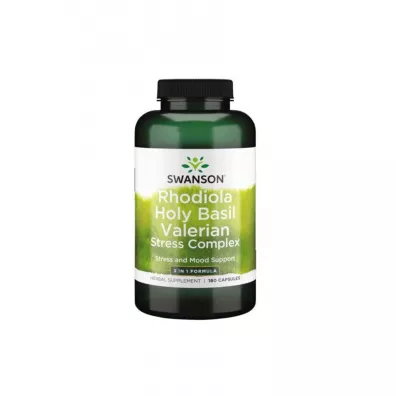 Swanson Stress Complex - suplement diety 180 kaps.