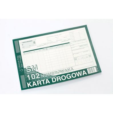 Michalczyk i Prokop Karta Drogowa. Samochd ciarowy A4 SM/102-numerowany A4