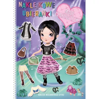 Ma�e czarodziejki. Naklejkowe ubieranki - Ilaria Barsotti