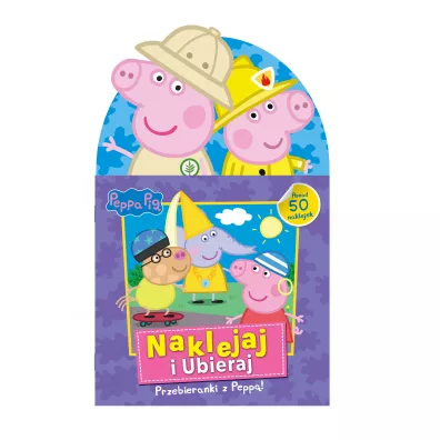 Przebieranki z Pepp�. Naklejaj i ubieraj. �winka Peppa