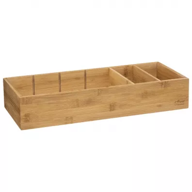 5five Simply Smart Bambusowy organizer do szuflady 38x15cm