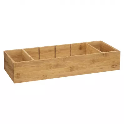 5five Simply Smart Bambusowy organizer do szuflady 38x15cm