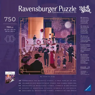 Puzzle 2D 750 el. Art&Soul Titanic Ravensburger