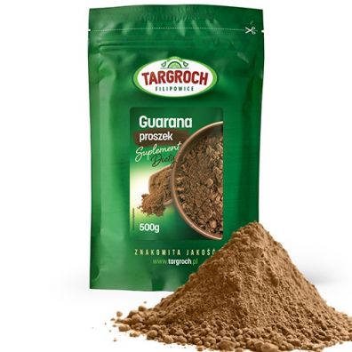 Targroch Guarana proszek Suplement diety 500 g