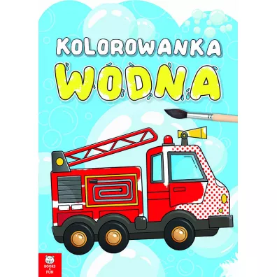 Kolorowanka wodna pojazdy