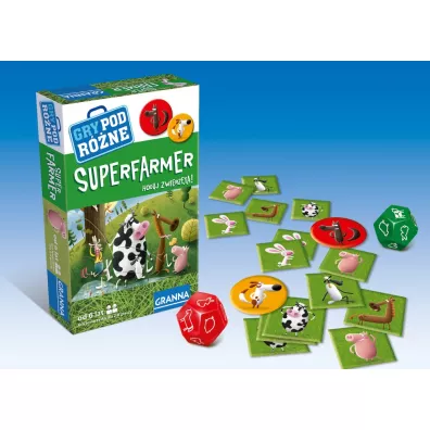 Superfarmer. Gry podrne Granna