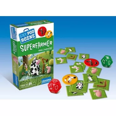 Superfarmer. Gry podrne Granna