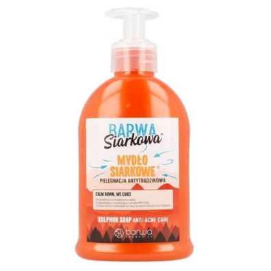 Barwa Siarkowa Sulphuric Anti-Acne Soap antytrdzikowe mydo siarkowe 300 ml