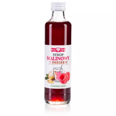 Polska Ra Syrop malinowy z imbirem 315 g